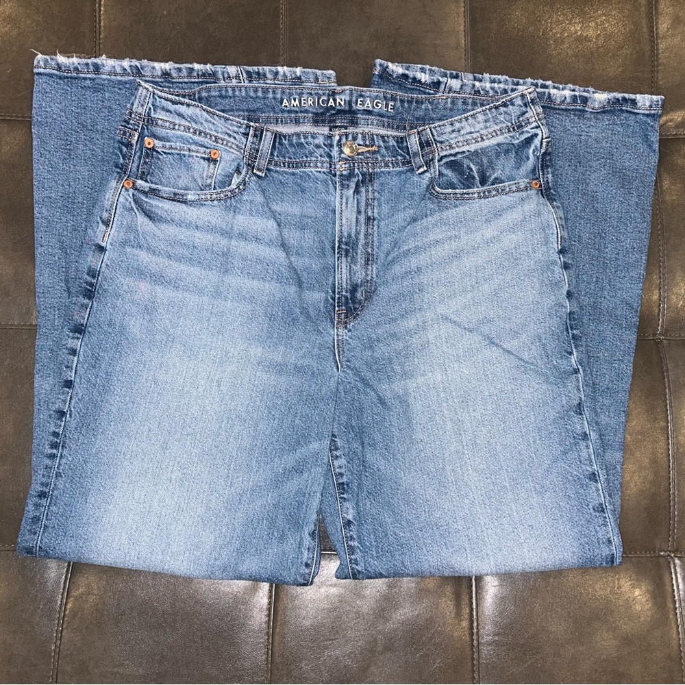 American Eagle Outfitters Light Blue Flare Jeans
